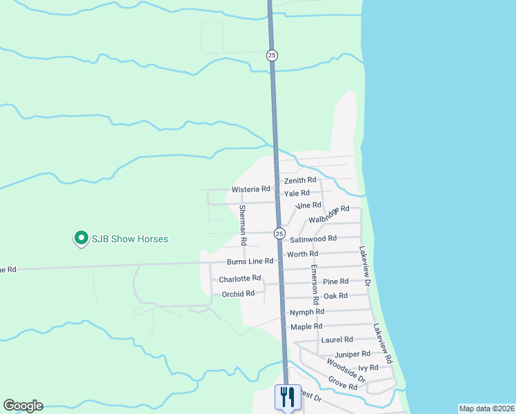 map of restaurants, bars, coffee shops, grocery stores, and more near 7220 Violet Road in Lexington