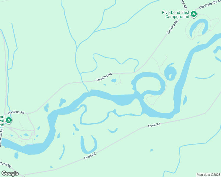 map of restaurants, bars, coffee shops, grocery stores, and more near 2700 New York 49 in Blossvale