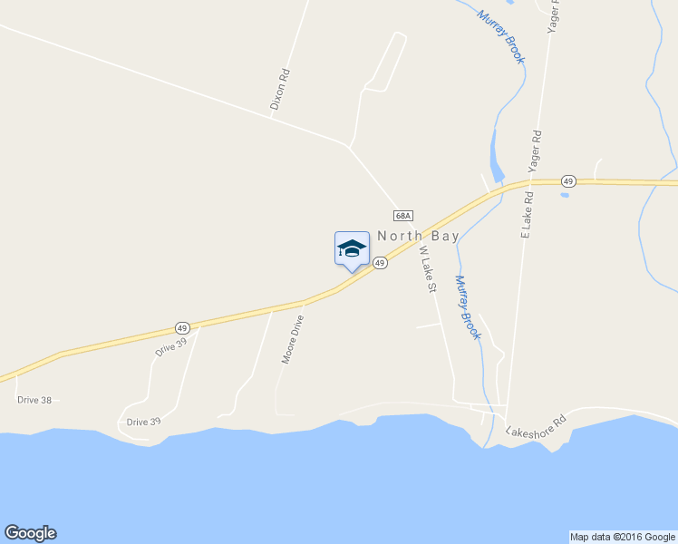 map of restaurants, bars, coffee shops, grocery stores, and more near 2037 Highway 49 in North Bay