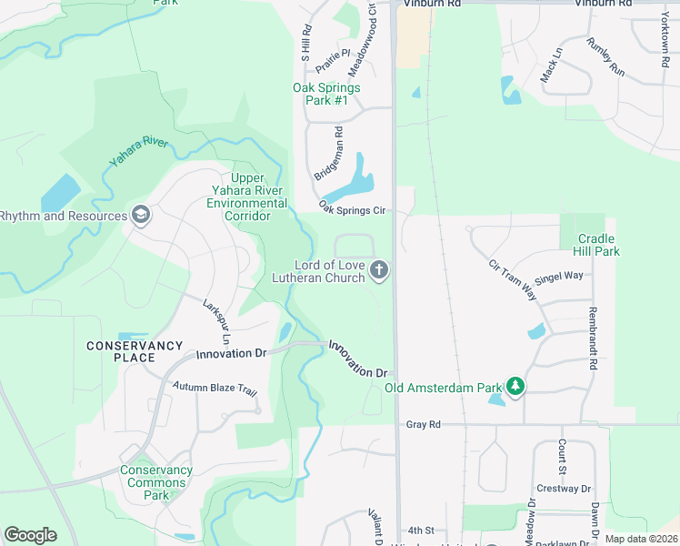 map of restaurants, bars, coffee shops, grocery stores, and more near 113 Paradise Cir in DeForest