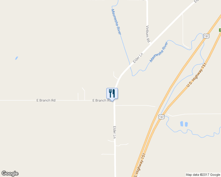 map of restaurants, bars, coffee shops, grocery stores, and more near 6957 Elder Lane in Sun Prairie