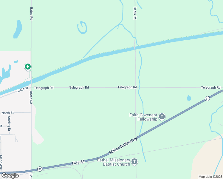 map of restaurants, bars, coffee shops, grocery stores, and more near 11846 Telegraph Road in Medina