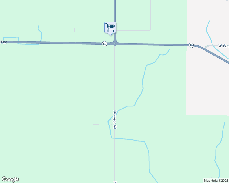 map of restaurants, bars, coffee shops, grocery stores, and more near 1251 Newaygo Road in Casnovia