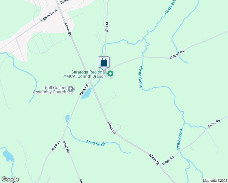 map of restaurants, bars, coffee shops, grocery stores, and more near 98 Loughran Drive in Corinth