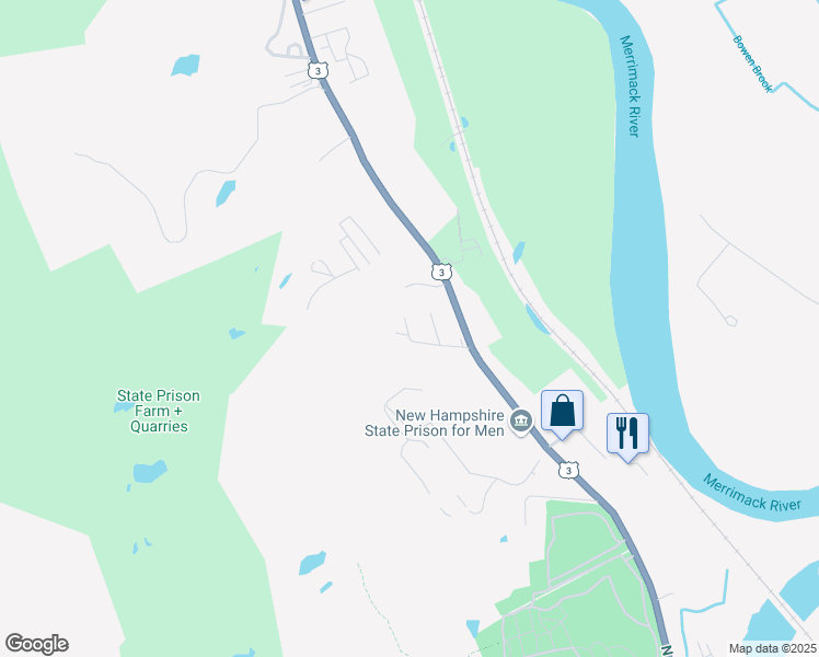 map of restaurants, bars, coffee shops, grocery stores, and more near 11 Fairbanks Street in Concord