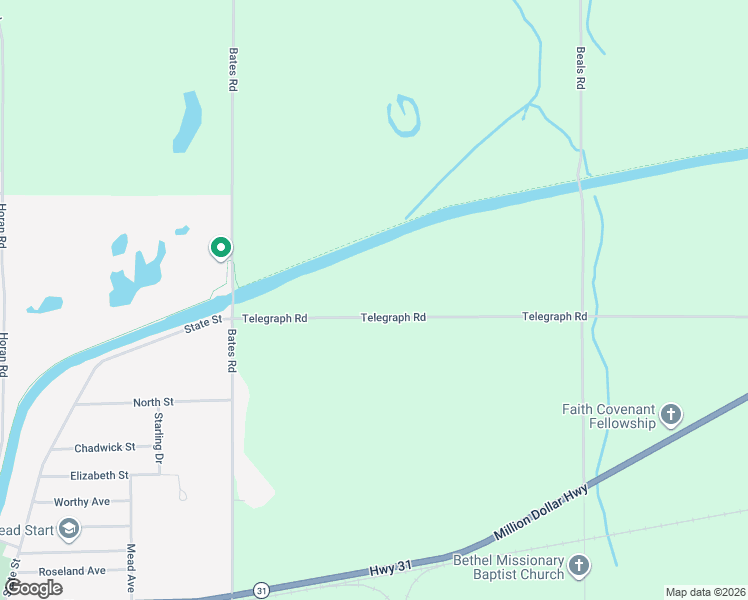 map of restaurants, bars, coffee shops, grocery stores, and more near 10775 Telegraph Road in Medina