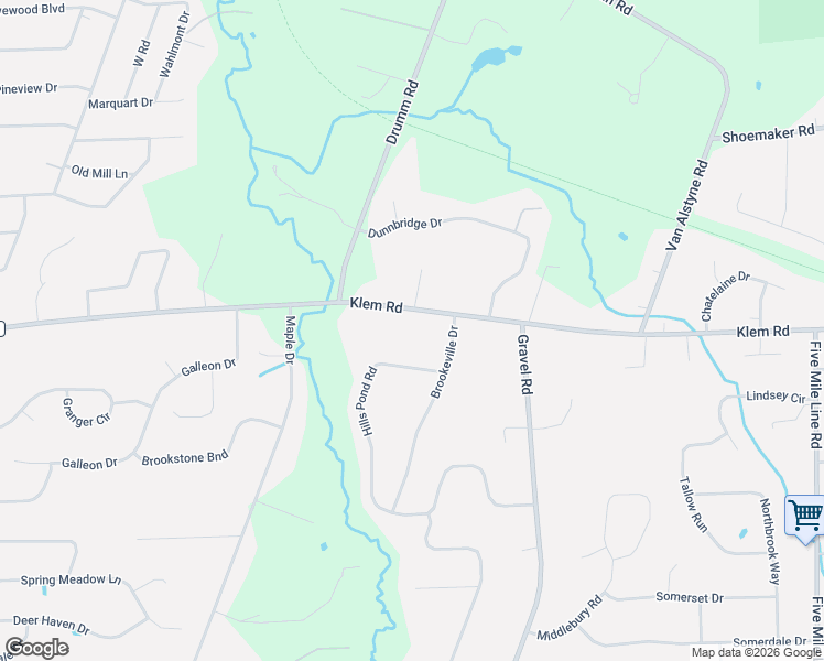 map of restaurants, bars, coffee shops, grocery stores, and more near 668 Hills Pond Road in Webster