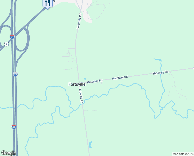 map of restaurants, bars, coffee shops, grocery stores, and more near 200 Hatchery Road in Gansevoort