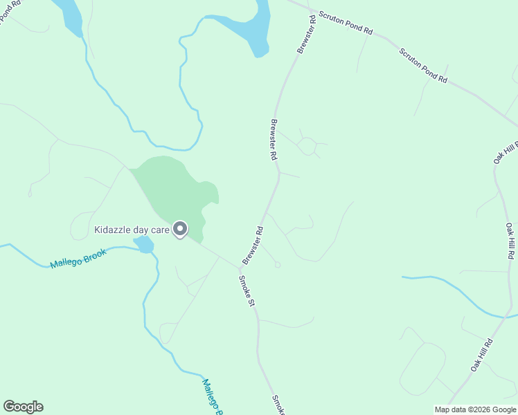 map of restaurants, bars, coffee shops, grocery stores, and more near 43 Brewster Road in Barrington