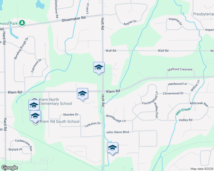 map of restaurants, bars, coffee shops, grocery stores, and more near 650 Holt Rd in Webster
