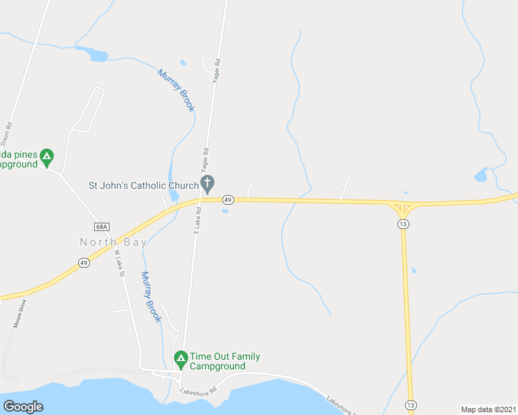 map of restaurants, bars, coffee shops, grocery stores, and more near 2240 New York 49 in Blossvale