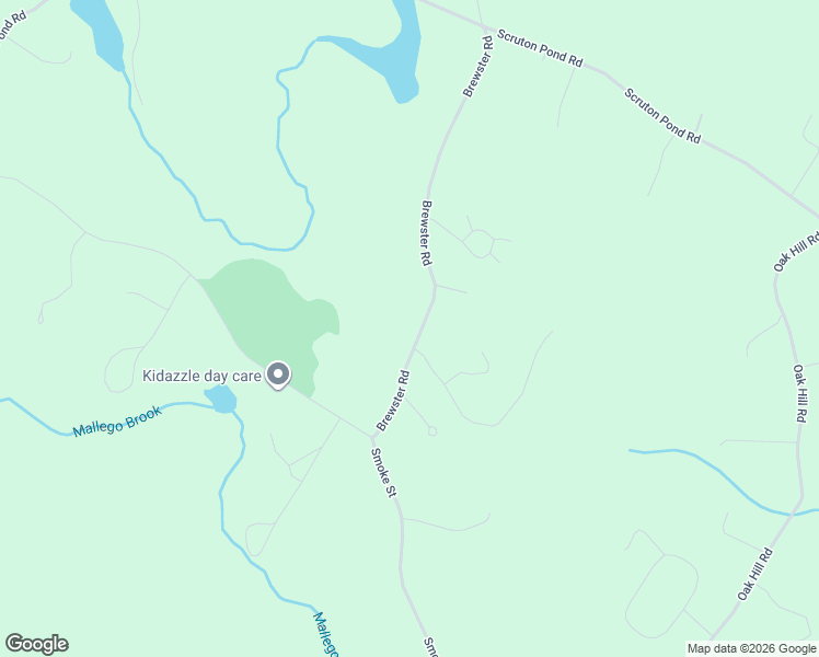 map of restaurants, bars, coffee shops, grocery stores, and more near 43 Brewster Road in Barrington