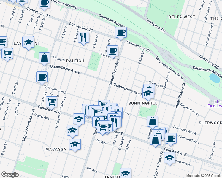 455 Upper Gage Avenue, Hamilton ON Walk Score