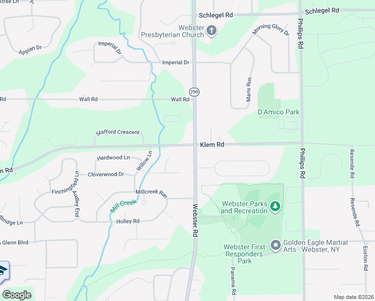 map of restaurants, bars, coffee shops, grocery stores, and more near 650 Webster Road in Webster