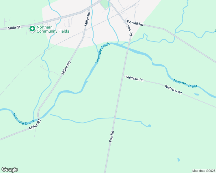 map of restaurants, bars, coffee shops, grocery stores, and more near 7639 Fox Road in Holland Patent
