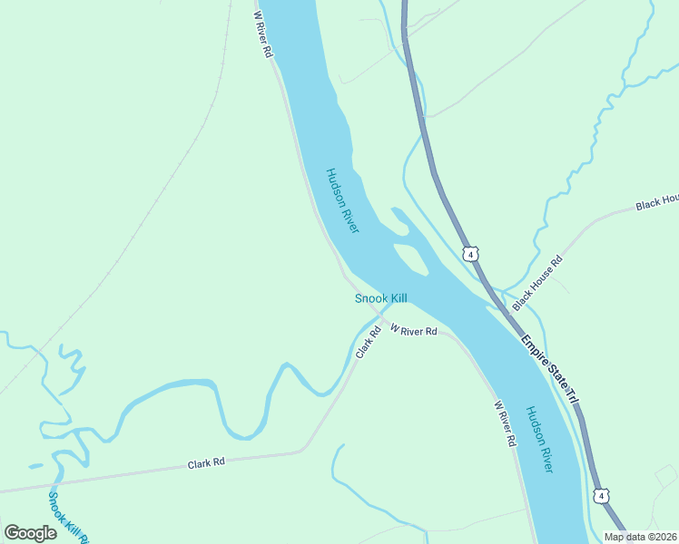 map of restaurants, bars, coffee shops, grocery stores, and more near 1355 West River Road in Gansevoort