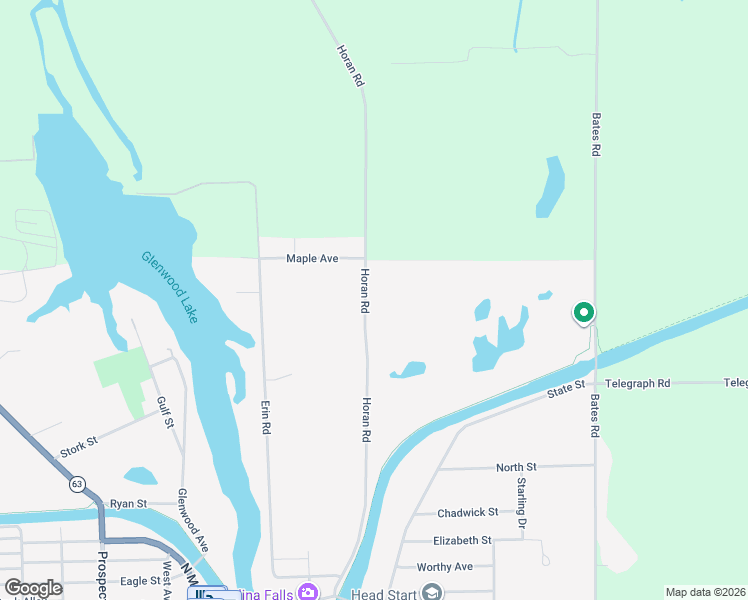 map of restaurants, bars, coffee shops, grocery stores, and more near 250 Horan Road in Medina