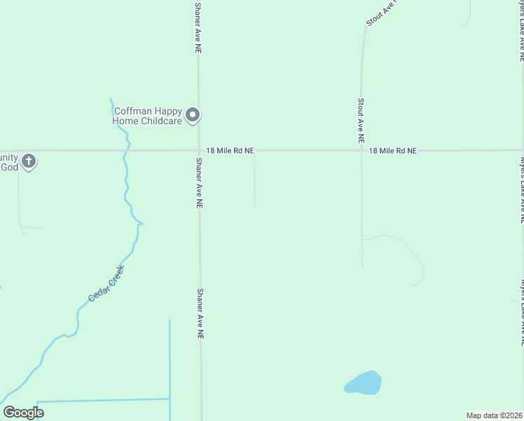 map of restaurants, bars, coffee shops, grocery stores, and more near 14636 White Pine Ridge Court in Cedar Springs