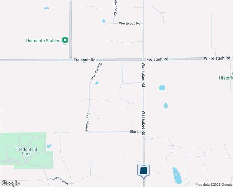 map of restaurants, bars, coffee shops, grocery stores, and more near W126N11811 Forest Hill Road in Germantown