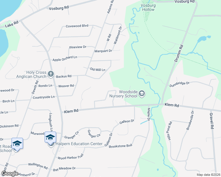 map of restaurants, bars, coffee shops, grocery stores, and more near 532 Glenview Court in Webster