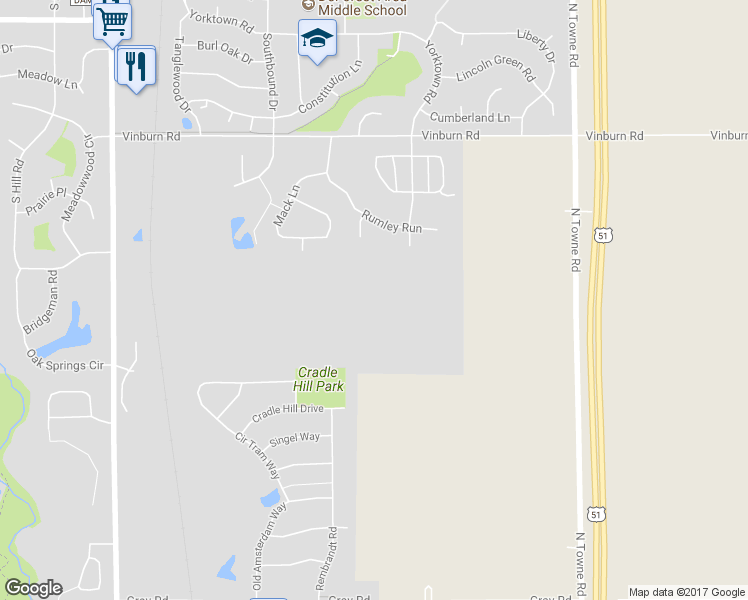 map of restaurants, bars, coffee shops, grocery stores, and more near 933 Heirloom Drive in DeForest