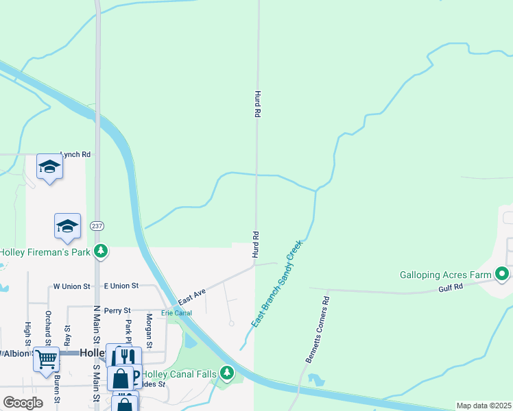 Hurd Road, Holley NY Walk Score