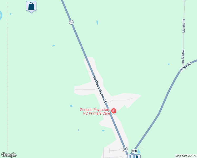 map of restaurants, bars, coffee shops, grocery stores, and more near 3727 Lockport Olcott Road in Newfane