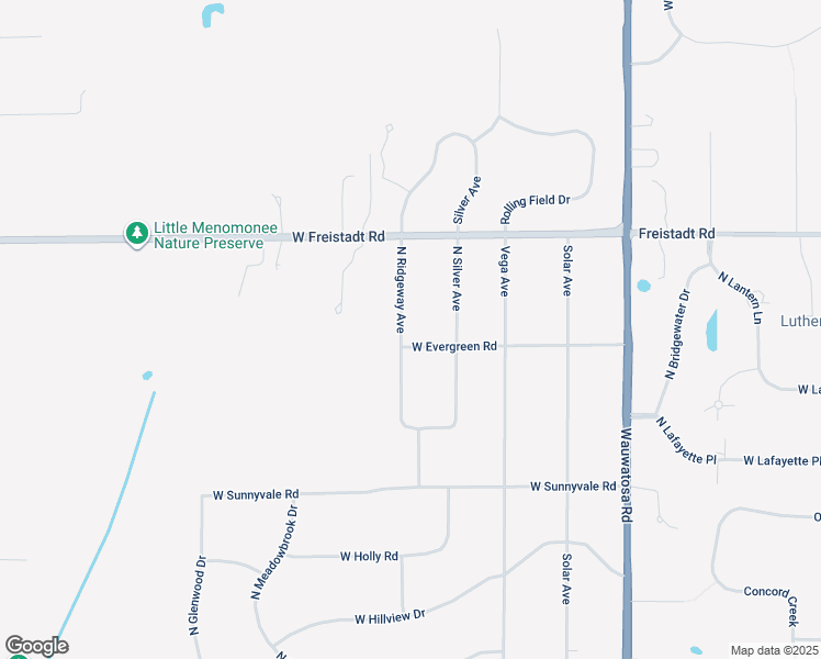 map of restaurants, bars, coffee shops, grocery stores, and more near 11837 North Ridgeway Avenue in Mequon