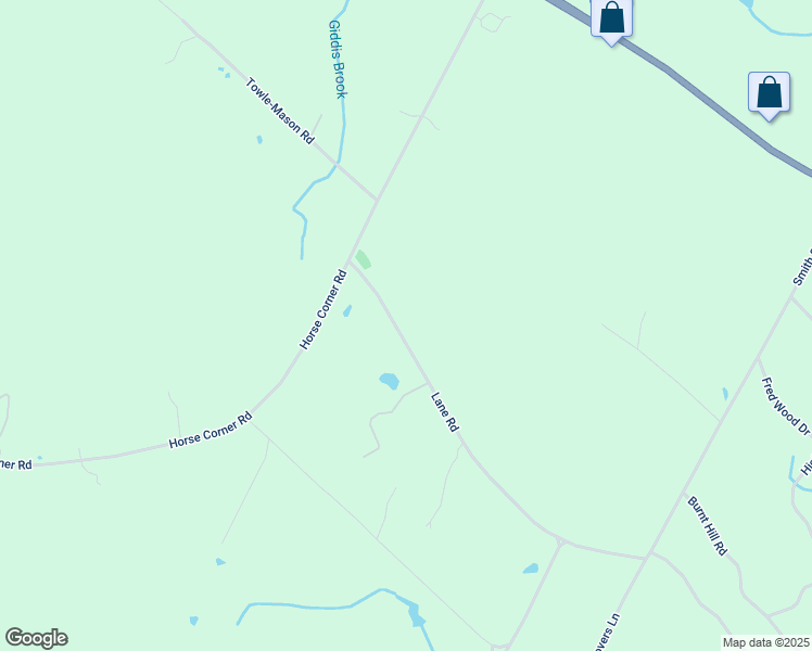 map of restaurants, bars, coffee shops, grocery stores, and more near 17 Lane Road in Chichester