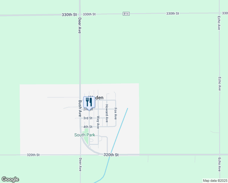 map of restaurants, bars, coffee shops, grocery stores, and more near 100 Fox Avenue in Woden