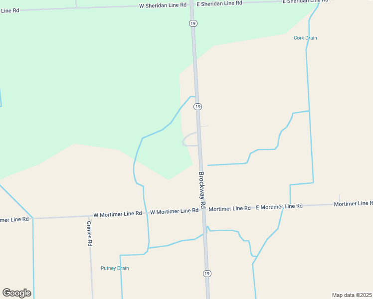 map of restaurants, bars, coffee shops, grocery stores, and more near 6278 Brockway Road in Peck