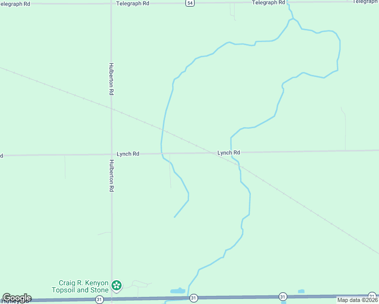 map of restaurants, bars, coffee shops, grocery stores, and more near 16349 Lynch Road in Holley