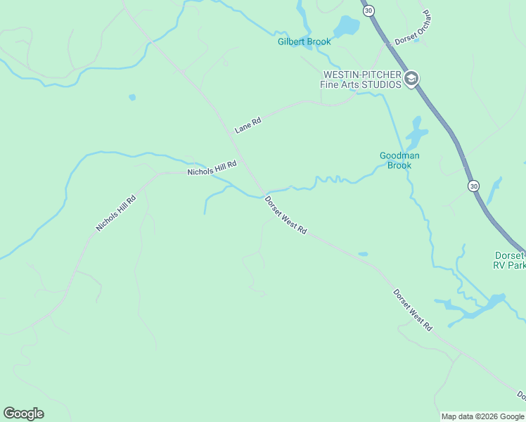 map of restaurants, bars, coffee shops, grocery stores, and more near 1812 Dorset West Road in Dorset