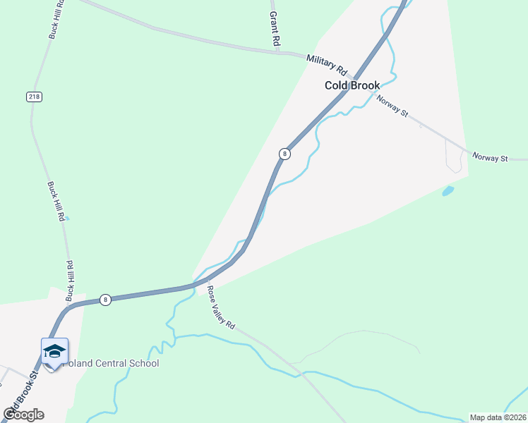 map of restaurants, bars, coffee shops, grocery stores, and more near 318 Main Street in Cold Brook