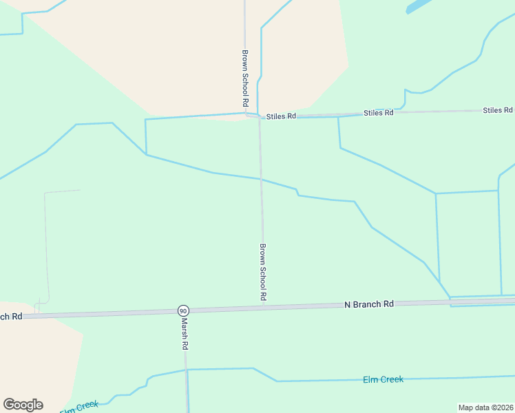 map of restaurants, bars, coffee shops, grocery stores, and more near 6800-6998 Brown School Road in North Branch