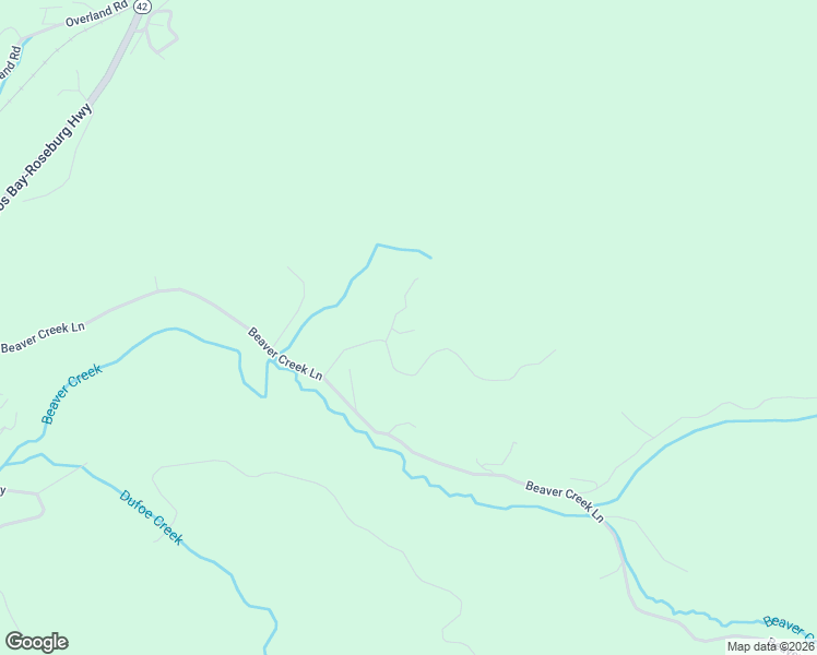 map of restaurants, bars, coffee shops, grocery stores, and more near 93205 Rainmaker Lane in Coos Bay