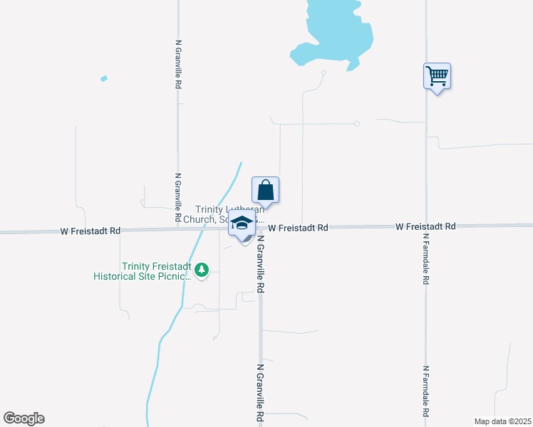 map of restaurants, bars, coffee shops, grocery stores, and more near 10620 West Freistadt Road in Mequon
