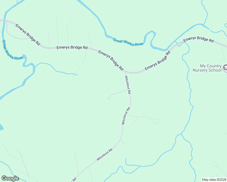 map of restaurants, bars, coffee shops, grocery stores, and more near 263 Witchtrot Road in South Berwick