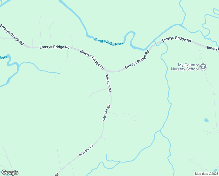 map of restaurants, bars, coffee shops, grocery stores, and more near 263 Witchtrot Rd in South Berwick