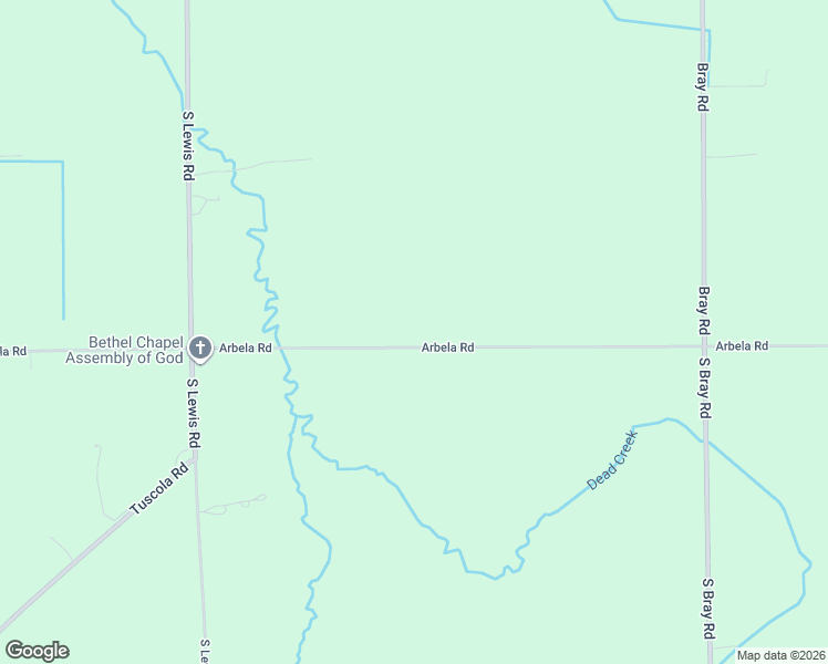 map of restaurants, bars, coffee shops, grocery stores, and more near 9000-9398 Arbela Road in Millington