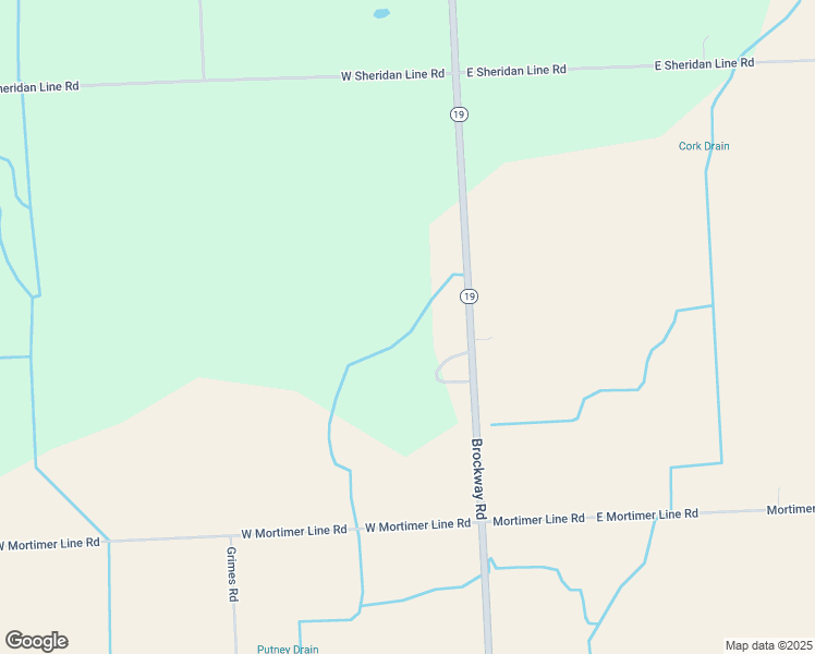 map of restaurants, bars, coffee shops, grocery stores, and more near 6278 Brockway Road in Peck