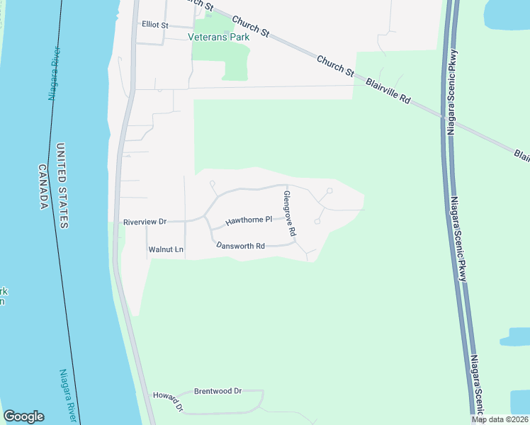 map of restaurants, bars, coffee shops, grocery stores, and more near 421 Hawthorne Place in Youngstown