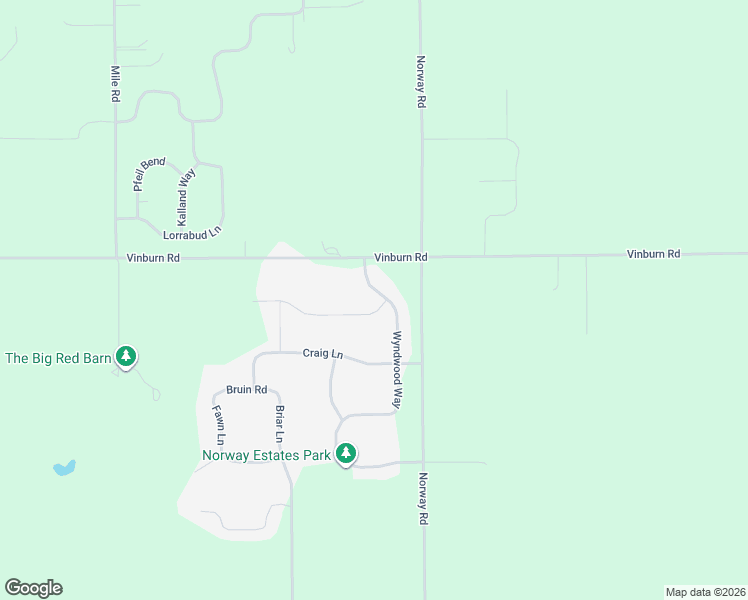 map of restaurants, bars, coffee shops, grocery stores, and more near 3115 Wyndwood Way in Sun Prairie