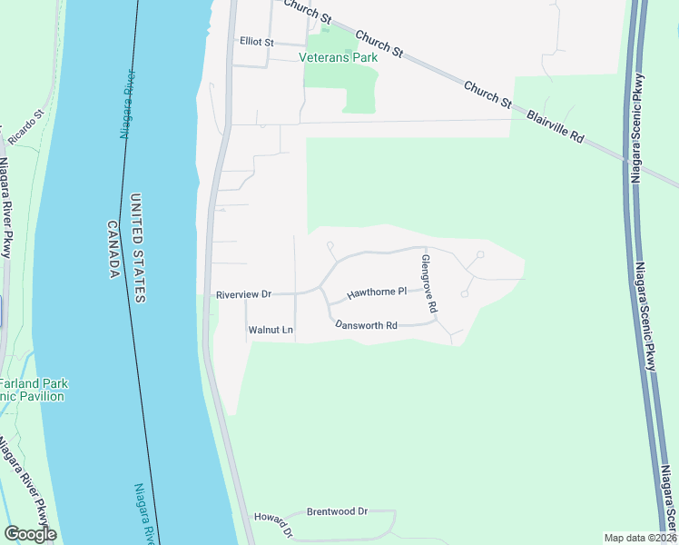 map of restaurants, bars, coffee shops, grocery stores, and more near 376 Riverview Drive in Youngstown