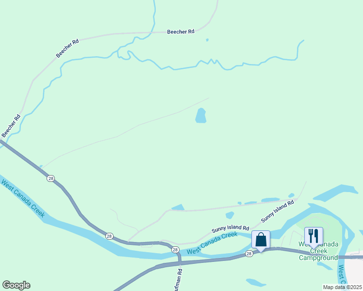 map of restaurants, bars, coffee shops, grocery stores, and more near 266 Plumb Road in Poland