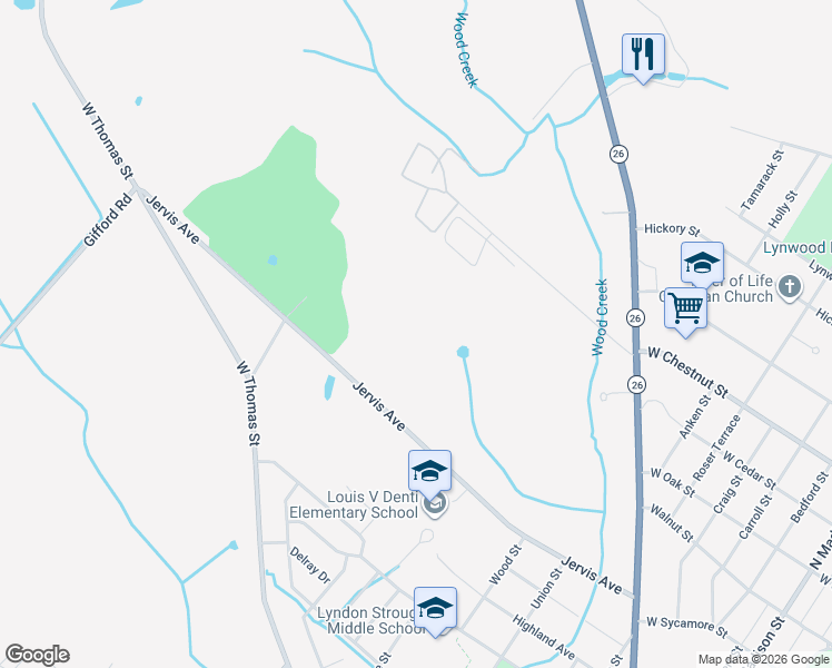 map of restaurants, bars, coffee shops, grocery stores, and more near 1210 Jervis Avenue in Rome