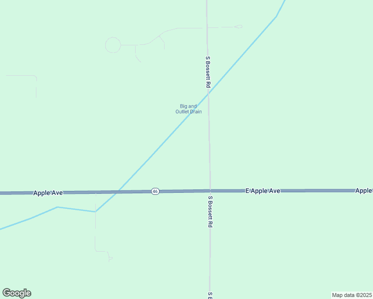 map of restaurants, bars, coffee shops, grocery stores, and more near 855 North Bossett Road in Ravenna