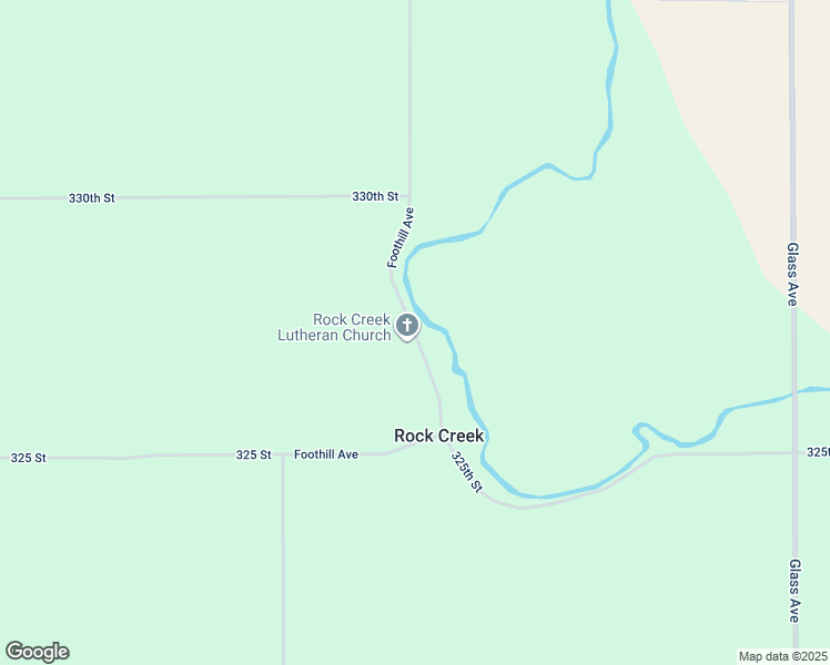 map of restaurants, bars, coffee shops, grocery stores, and more near 3272 Foothill Avenue in Mitchell