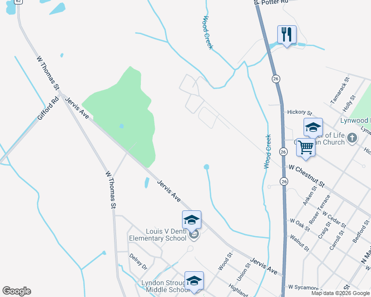map of restaurants, bars, coffee shops, grocery stores, and more near 7801 Merrick Road in Rome