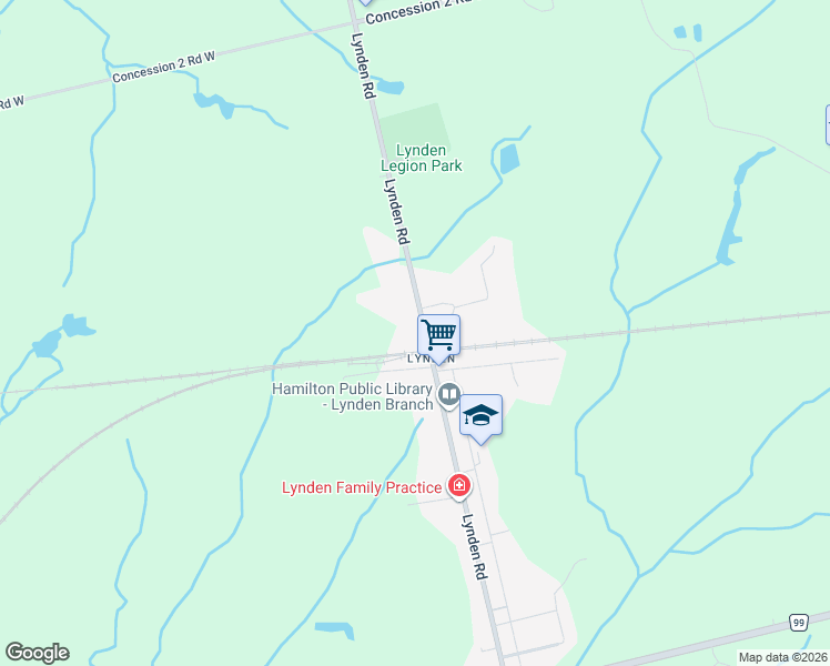 map of restaurants, bars, coffee shops, grocery stores, and more near 143 Lynden Road in Hamilton